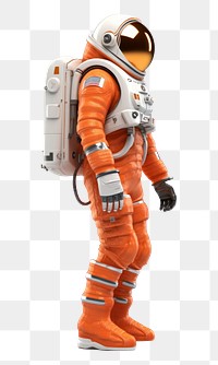 PNG Astronaut robot white background exploration. AI generated Image by rawpixel.