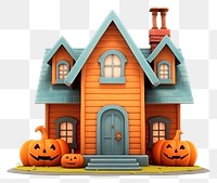 PNG House architecture halloween building. 