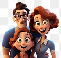 PNG Cartoon portrait adult togetherness. 