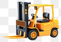 PNG Forklift wheel car. 