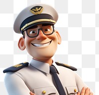 PNG Cartoon captain transparent background protection. AI generated Image by rawpixel.