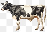 PNG Cow livestock mammal cattle transparent background