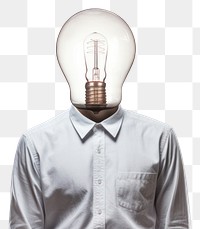 PNG Lightbulb adult human electricity. AI generated Image by rawpixel.