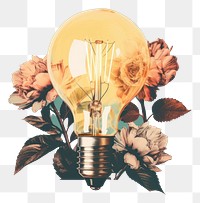 PNG Light lightbulb flower electricity. 