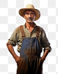 PNG Portrait farmer adult  