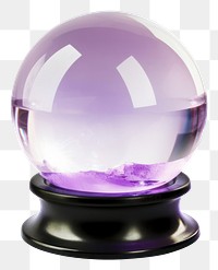 PNG Amethyst gemstone jewelry sphere transparent background