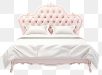 PNG Bed furniture bedroom transparent background