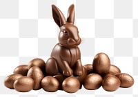 PNG Chocolate egg mammal animal transparent background