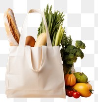 PNG Bag vegetable baguette handbag. AI generated Image by rawpixel.