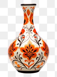 PNG Vase decoration porcelain pottery. 