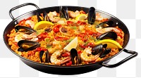 PNG Paella food crustacean vegetable transparent background