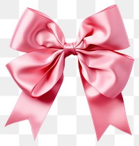 PNG Pink bow white background celebration
