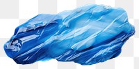 PNG Blue accessories accessory crumpled transparent background