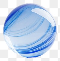 PNG Sphere blue simplicity football transparent background