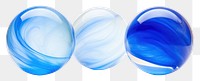 PNG Sphere marble blue simplicity transparent background