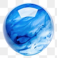 PNG Gemstone jewelry sphere marble transparent background