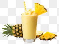 PNG Pineapple smoothie fruit juice. 