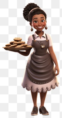 PNG Cartoon food girl confectionery. 