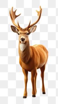 PNG Wildlife animal mammal deer. AI generated Image by rawpixel.