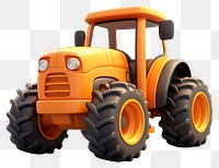 PNG Tractor vehicle transparent background. 