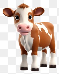 PNG Cow livestock mammal animal. AI generated Image by rawpixel.