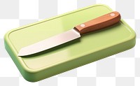 PNG Knife blade green food. 