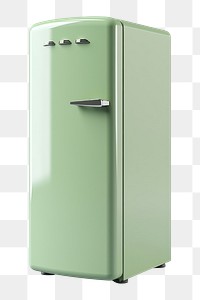 PNG Refrigerator green transparent background technology. 