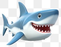 PNG Shark cartoon animal fish. AI generated Image by rawpixel.