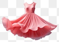 PNG Dress fashion gown quinceañera. 