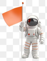 PNG Flag astronaut protection. 