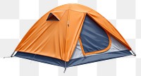 PNG Camping tent outdoors transparent background