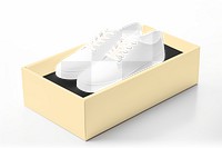 Canvas sneakers png transparent mockup