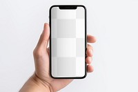 Smartphone screen png transparent mockup