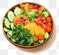 PNG Plate food meal dish. AI generated Image by rawpixel.