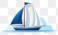 PNG Sailboat watercraft vehicle yacht transparent background