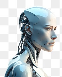 PNG Robot portrait adult human