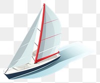 PNG Sailboat watercraft vehicle yacht transparent background