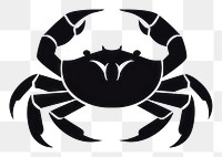 PNG Crab cartoon seafood animal transparent background