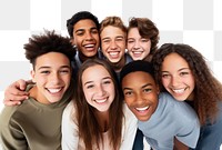 PNG Teenager laughing adult smile. 