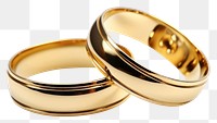 PNG Gold ring jewelry wedding transparent background