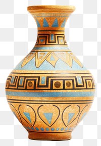 PNG Vase pottery decoration transparent background