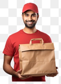 PNG  Cardboard adult bag happiness