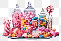 PNG Candy confectionery dessert food. AI generated Image by rawpixel.