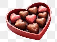 PNG Chocolate dessert heart food. AI generated Image by rawpixel.
