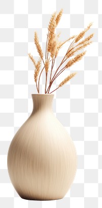 PNG Vase ceramic plant decoration. 