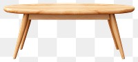 PNG Table wood furniture bench. AI generated Image by rawpixel.