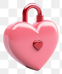 PNG Heart lock transparent background affectionate. 