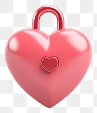 PNG Heart lock transparent background affectionate. 