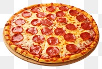 PNG Pepperoni pizza food freshness sausage. 