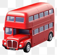 PNG Bus vehicle car red. AI generated Image by rawpixel.